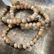 Natural Stone Bead Stretch Bracelet