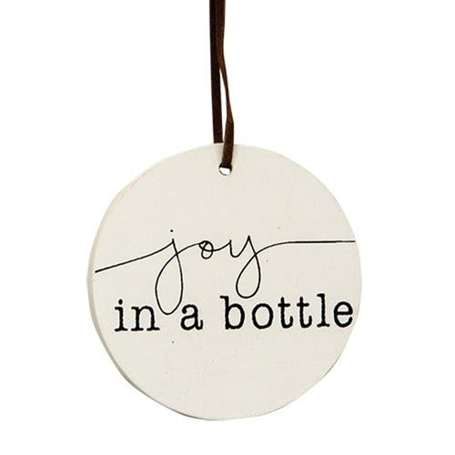 Here Comes the Fun Wine Tags